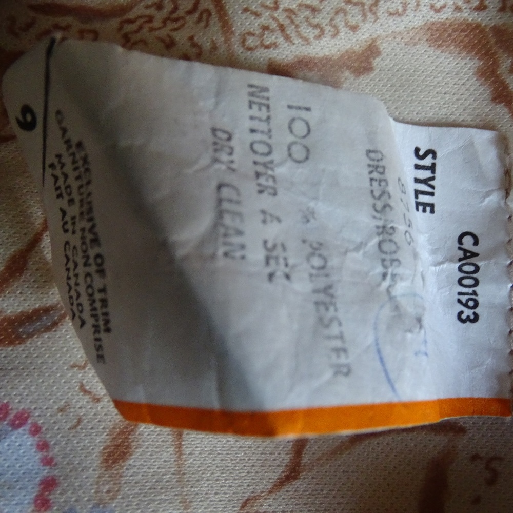VINTAGE DRESS SIZE XS - Picture 4 of 4